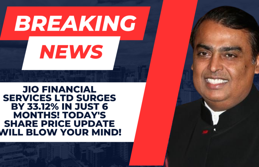 Jio Financial Services Ltd share price update